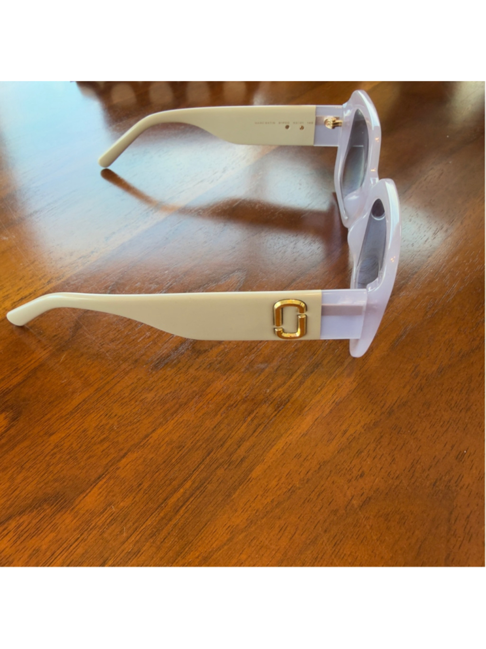 Women's Marc Jacobs Lavender Square Sunglasses SKU775 - Picture 4 of 7
